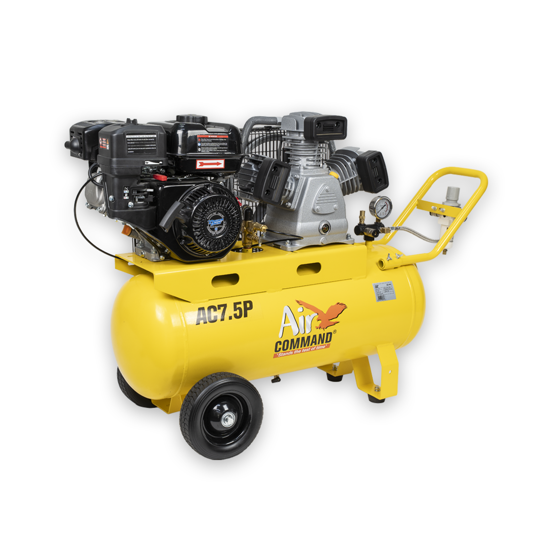 Picture of Air Command AC7.5P Mobile Petrol Compressor 70L Tank PDX230 Engine